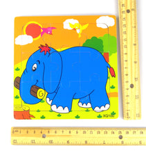 9 Pcs Wooden Elephant  Jigsaw Puzzle (XQ100)