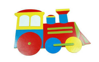 Kaper Kidz - Small Decorative Train Wall Plaque