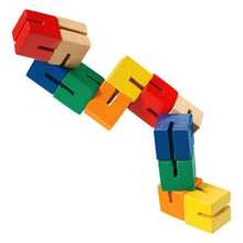 Fun Factory Colourful Wooden Twist & Lock Blocks