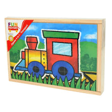 Fun Factory - Wooden 4 in 1 Transport Puzzle