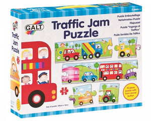 Galt - 10 PcsTraffic Jam Puzzle with Horn Sound Button