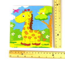 9 Pcs Wooden Giraffe  Jigsaw Puzzle (XQ143)