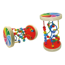 ToysLink - Wooden Wire & Beads Swing Rattle