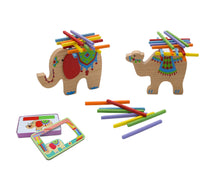 Wooden Balancing Stacking Sticks Animal Game