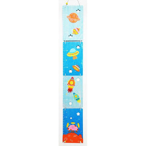 Hanging Foldable Growth Chart - Space