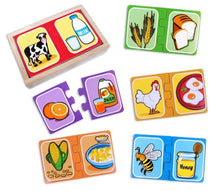 Fun Factory -Wooden Make a Pair Puzzle Set