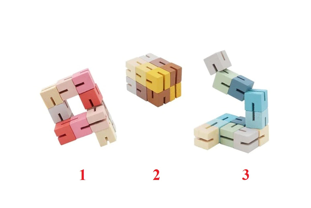 Kaper Kidz  Wooden Twist and Lock Blocks