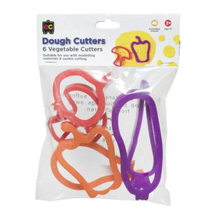 Dough/Cookie Cutters Vegetable Set of 6