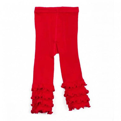 Skeanie - Tights Ruffle Red