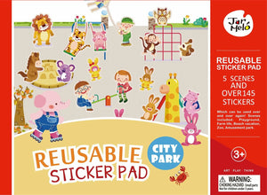 Jar Melo Reusable Sticker Pad Set - City Park
