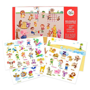 Jar Melo Reusable Sticker Pad Set - City Park