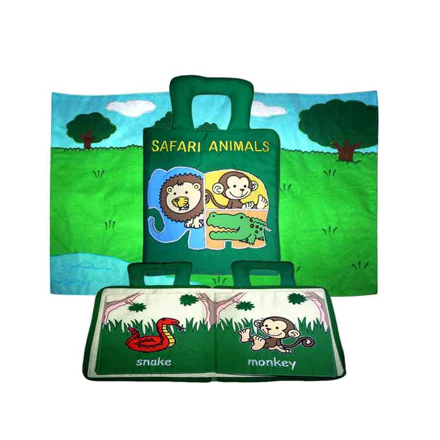 Dyles - Safari Animal Cloth Book