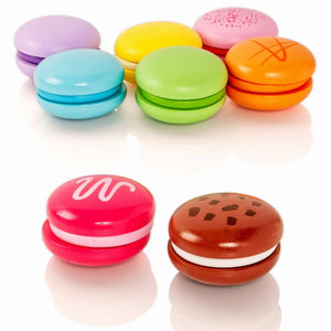 Viga - Wooden Macaron set of 8