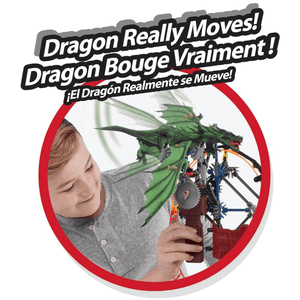 K'Nex Motorized Building Set - Dragon Revenge Roller Coaster Ride