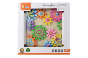 Viga - Wooden Spinning  Gears on Board