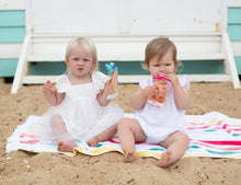 Cherub Baby - Silicone Food Pouch Soft Spouts 2PK (Pink & Orange)