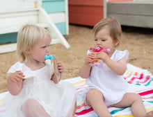 Cherub Baby - Silicone Food Pouch Soft Spouts 2PK (Pink & Orange)