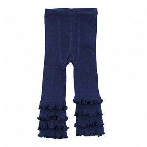 Skeanie - Tights Ruffle Navy