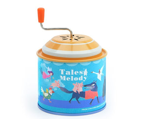 Fairy Tale Tin Musical Box