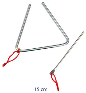 Triangle 15cm Metal Musical Instrument