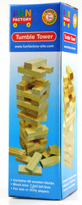 48 Pcs Wooden Tumble Tower