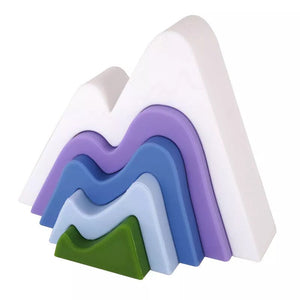 Helo - Stacking Silicone White Mountain