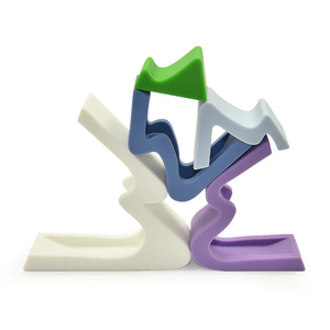 Helo - Stacking Silicone White Mountain