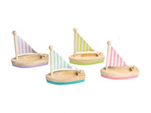 Wooden Toy Sail Boat (small)